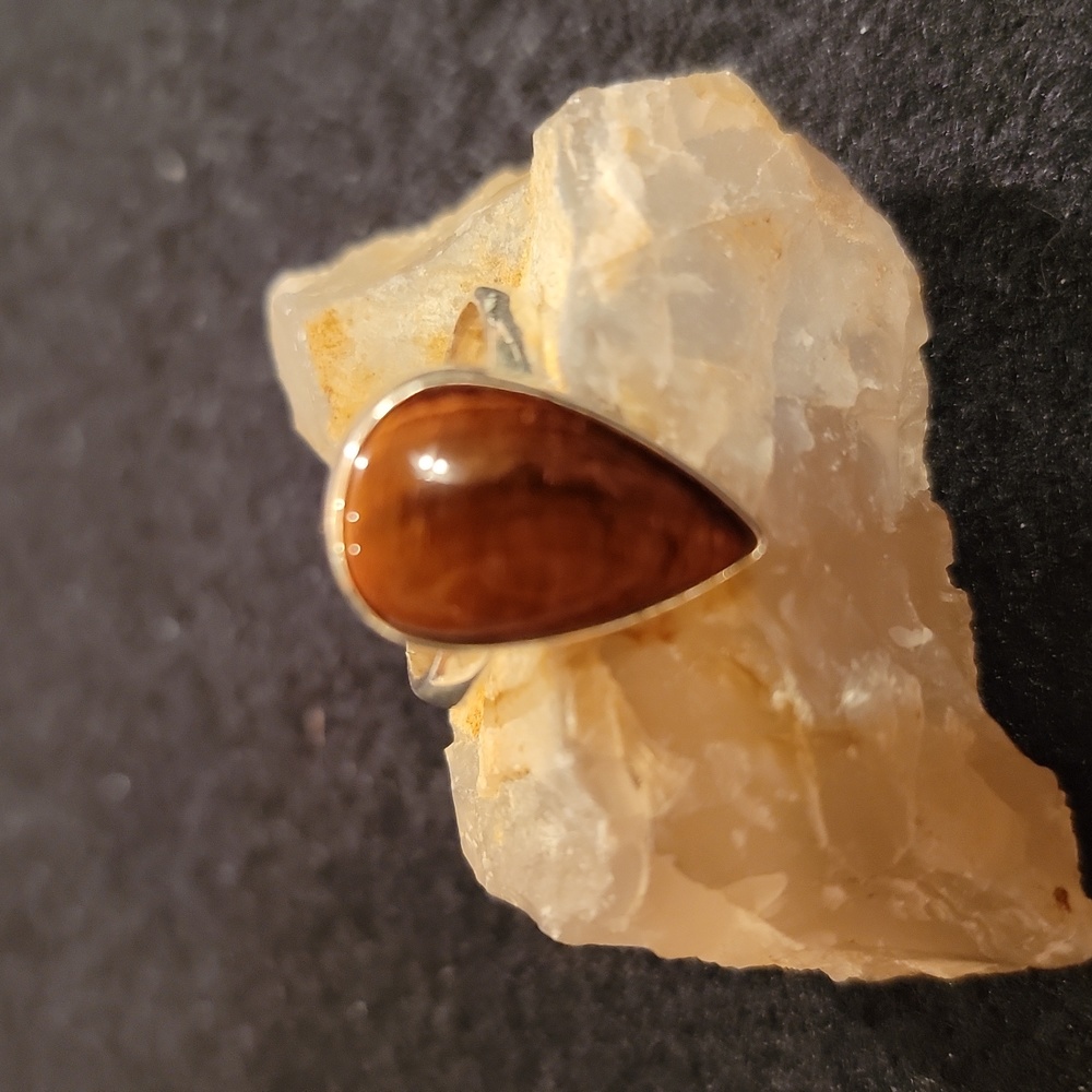 Tiger Eye Sterling Silver Ring